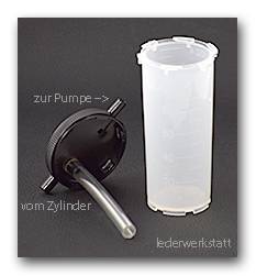 abscheider-verwendung Flüssigkeits-Abscheider für Vakuumpumpe - Verwendung Anleitung