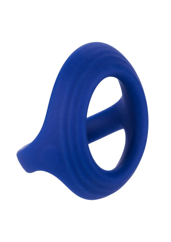 Admiral Dual Cock and Ball Ring Silicone Admiral Dual Cock and Ball Ring - Anwendungsbeispiel und Größendarstellung