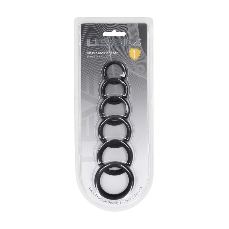 Multi Cockring-Set Silikon Cockring-Set Silikon mehrfarbig, dehnbare Ringe für Penis und Hodensack
