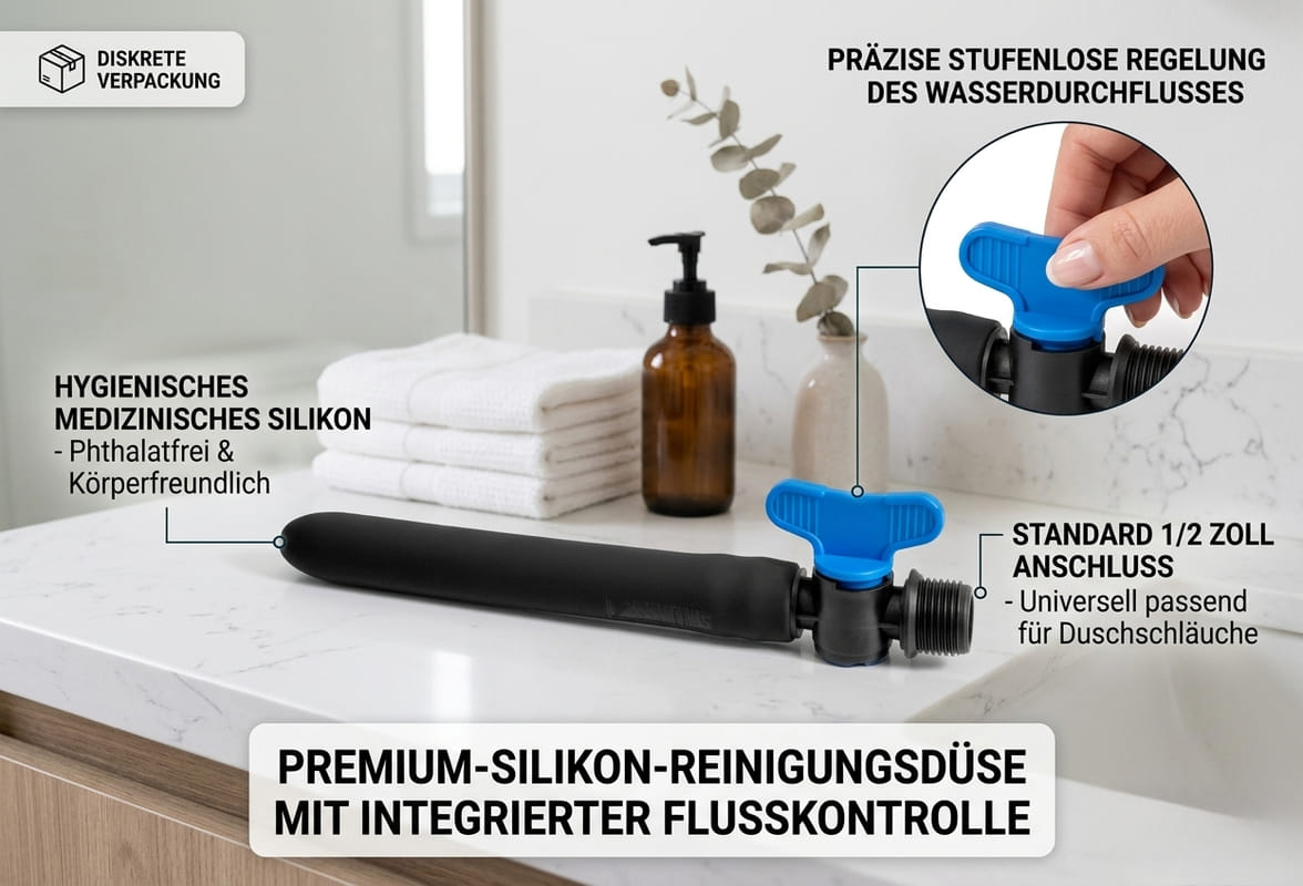 Silicone Shower Nozzle Flow Control Silicone Shower Nozzle Flow Control - Produktansicht 2