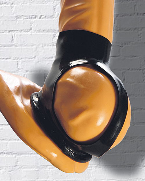 Penismanschette Gummi getaucht