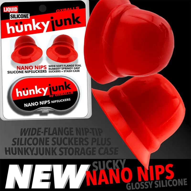 NANO NIPS Nipple Nubs Red Silicone – Ansicht 1