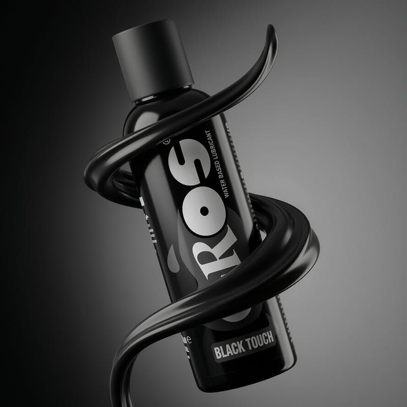 Eros Black Touch Gleitgel - schwarze Premium-Flasche 150ml
