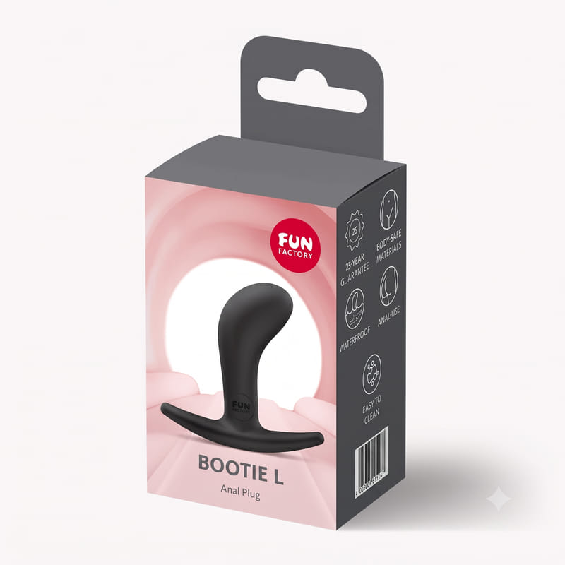 Premium Bootie Analplug 11 x 4 cm Fun Factory Premium Bootie Analplug 11x4 cm – Detailansicht