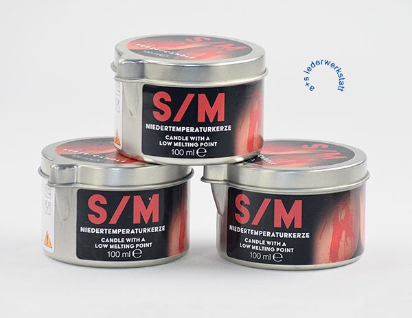 sm-kerze-3er SM-Kerze im Metall-Tiegel 3 Stück