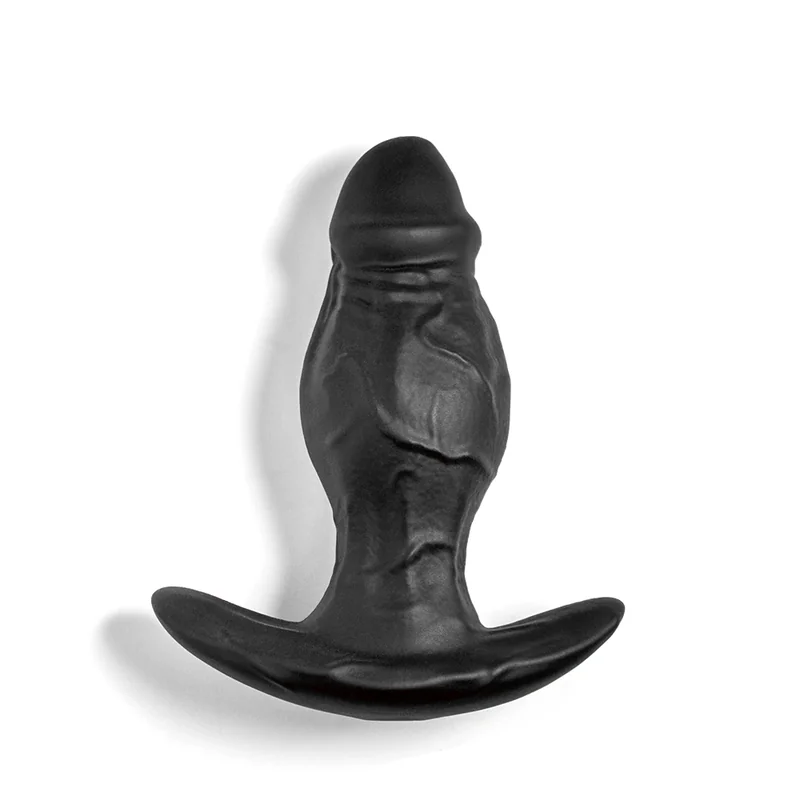 Aufpumpbarer Dildo Plug mit Magnetventil – DeLuxe Ansicht 2