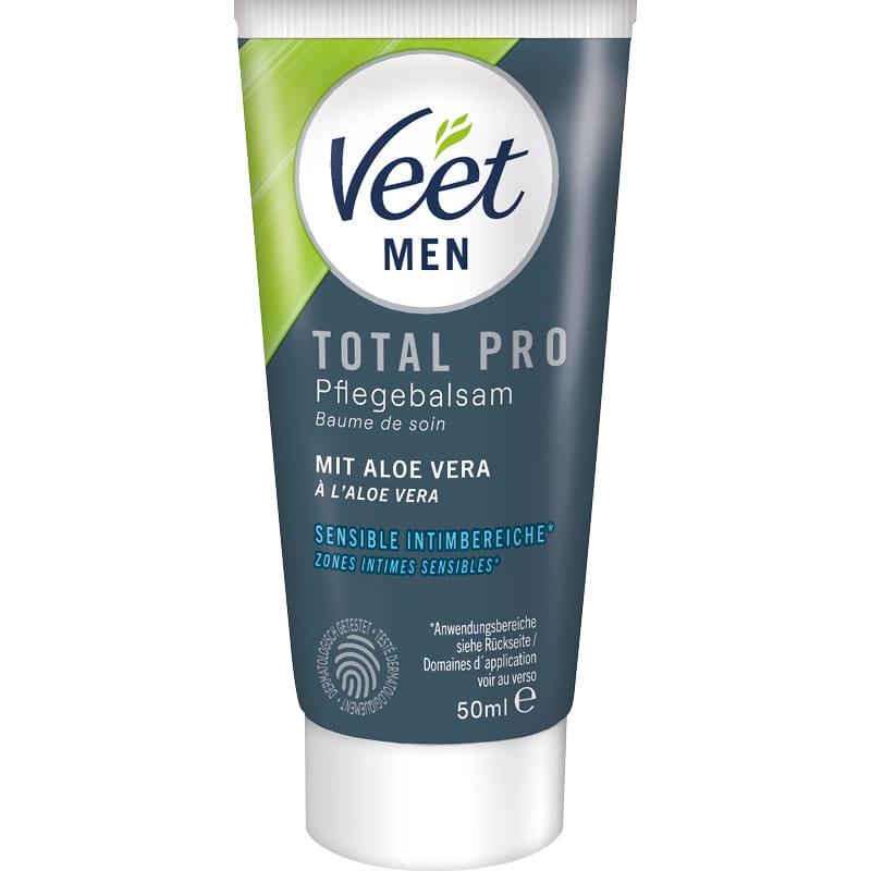 Veet Men Total Pro INTIM-Haarentferner-Set Veet Men Intimzone Haarentfernung - Anwendung im Intimbereich