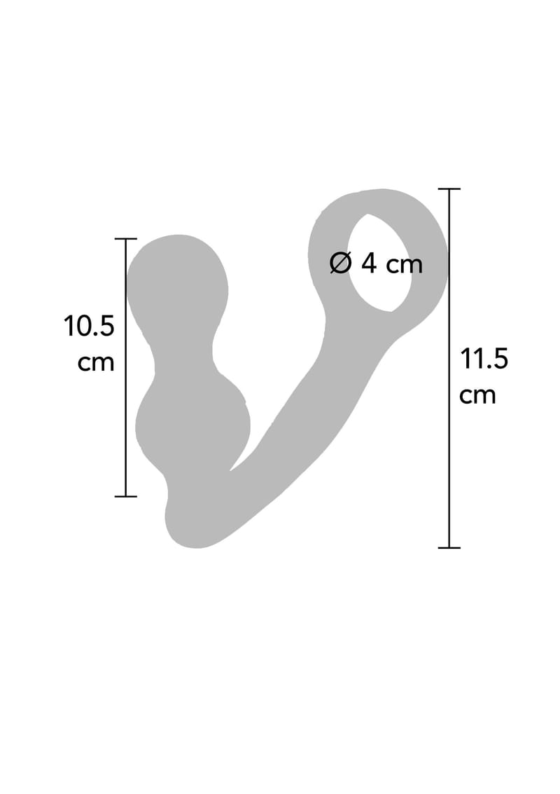 power-plug-cockring Power Plug Hard Rock Cockring Clear Toy Joy Maße