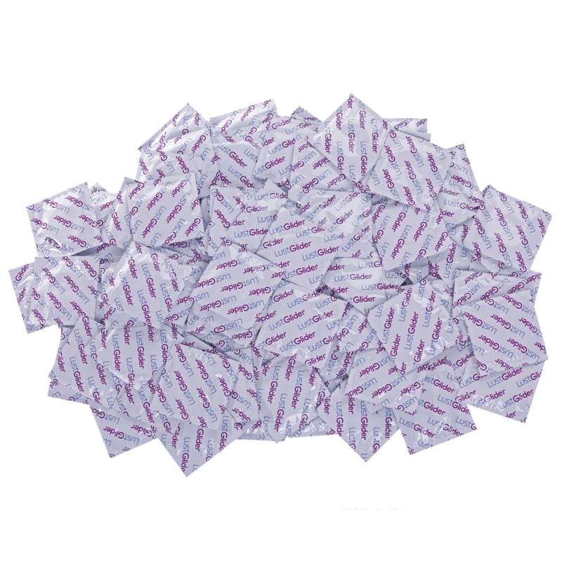 LustGlider Kondome Classic 100 Stück - Detailansicht Verpackung