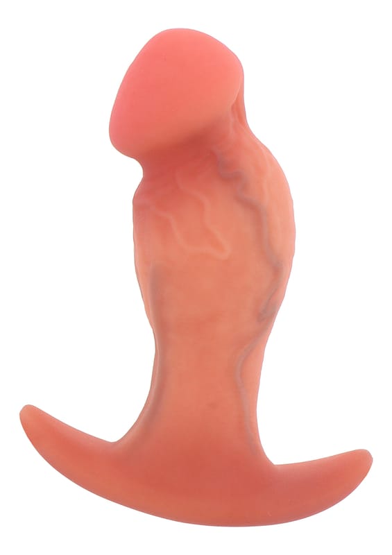 Inferno Real Anal Dildo Plug Silicone Inferno Real Anal Dildo Plug Silikon - Materialnahaufnahme