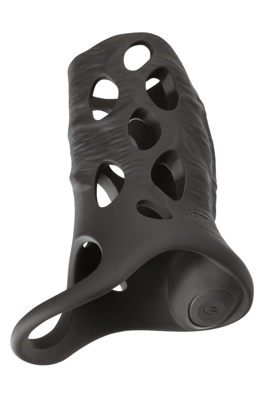 Vibro Penis Sleeve mit Fernbedienung - Seitenansicht