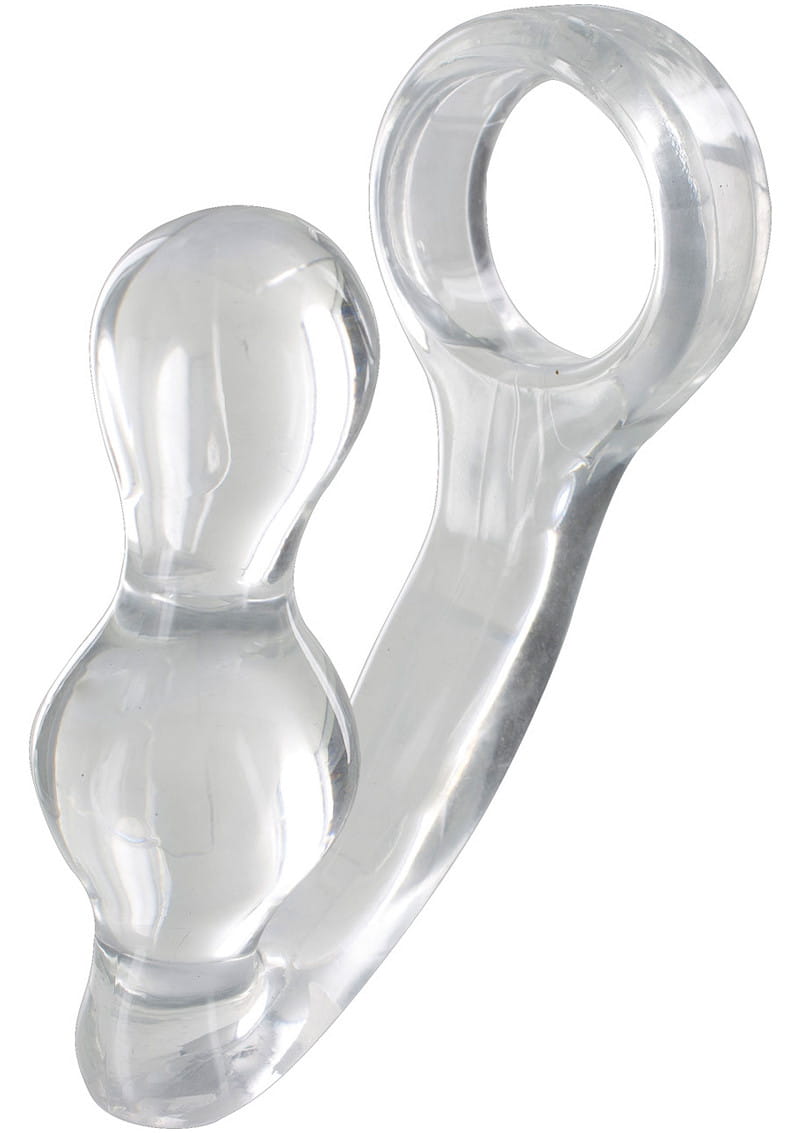 power-plug-cockring-1 Power Plug Hard Rock Cockring Clear Toy Joy