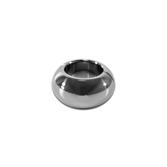 Donut Ball Stretcher aus poliertem Edelstahl - Hodengewicht zum Dehnen