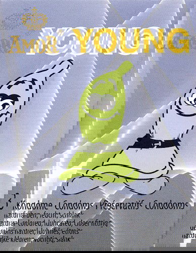 amor-young-kondome Das schlanke Kondom Amor Young - Verpackung