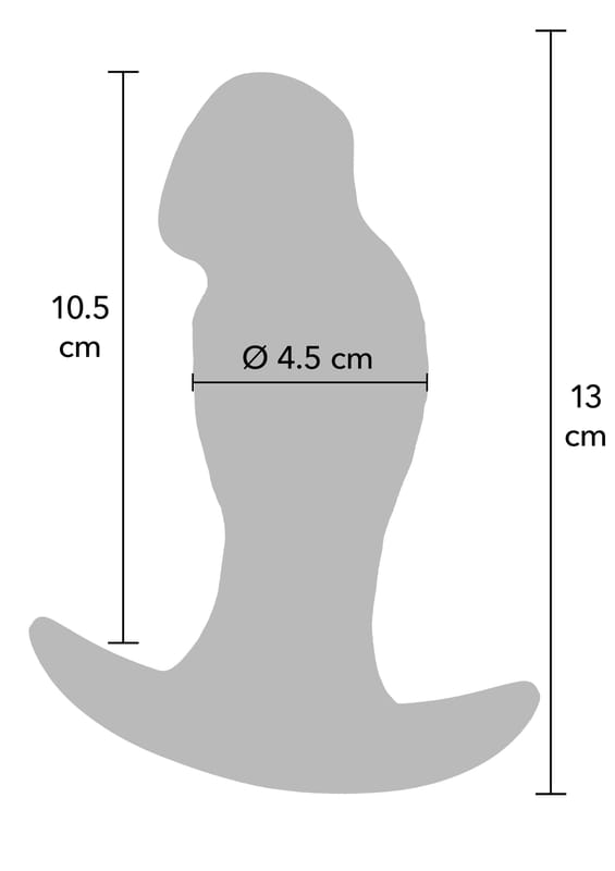 Inferno Real Anal Dildo Plug Silicone Inferno Real Anal Dildo Plug - Funktionsdetail und Anwendung