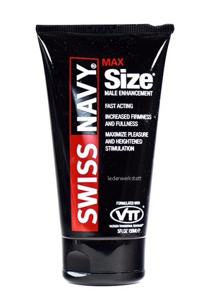 Swiss Navy Max Size Cream